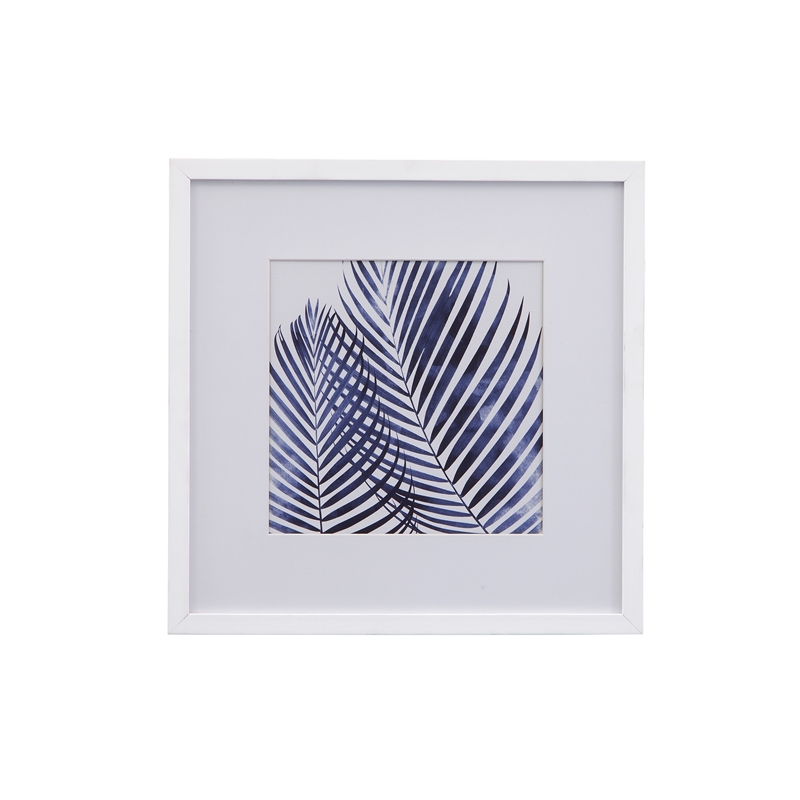 Pemberly Row Framed Print Set of 2 in White Polyurethane Frame