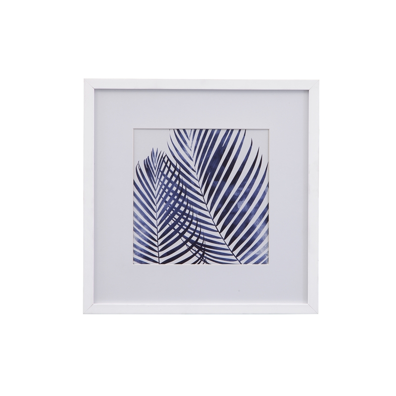 Pemberly Row Framed Print Set of 2 in White Polyurethane Frame
