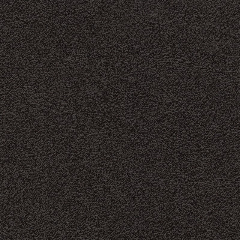 Pemberly Row Faux Leather Double Reclining Sofa with Pillow-Top Arms in Brown