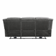 Pemberly Row 2-Piece Power Reclining Sofa Set with Nailhead Trim in Charcoal