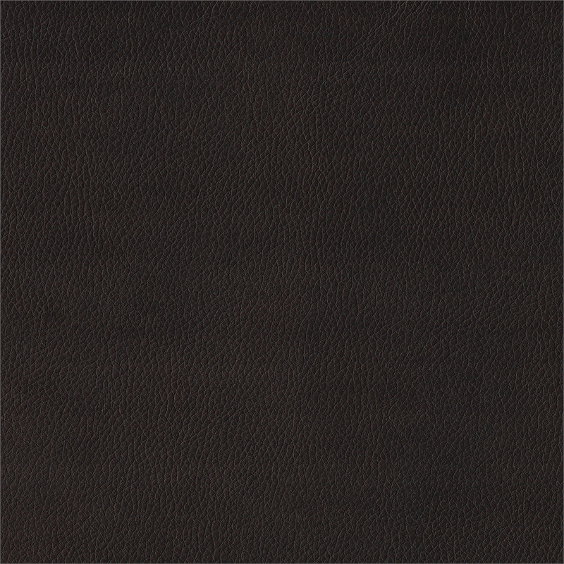 Pemberly Row Breathable Faux Leather 2-Piece Reclining Sofa Set in Dark Brown