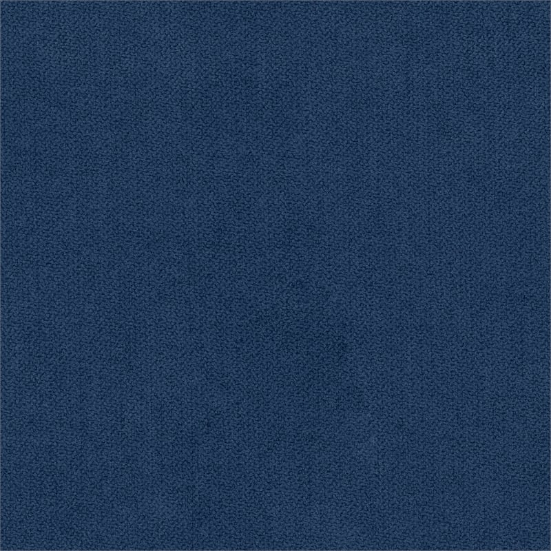 Pemberly Row Textured Fabric 2-Piece Sofa Set with Channel Tufting in Blue