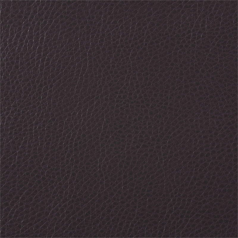 Pemberly Row Faux Leather 2-Piece Retro-Style Sofa Set 300 lbs in Dark Brown