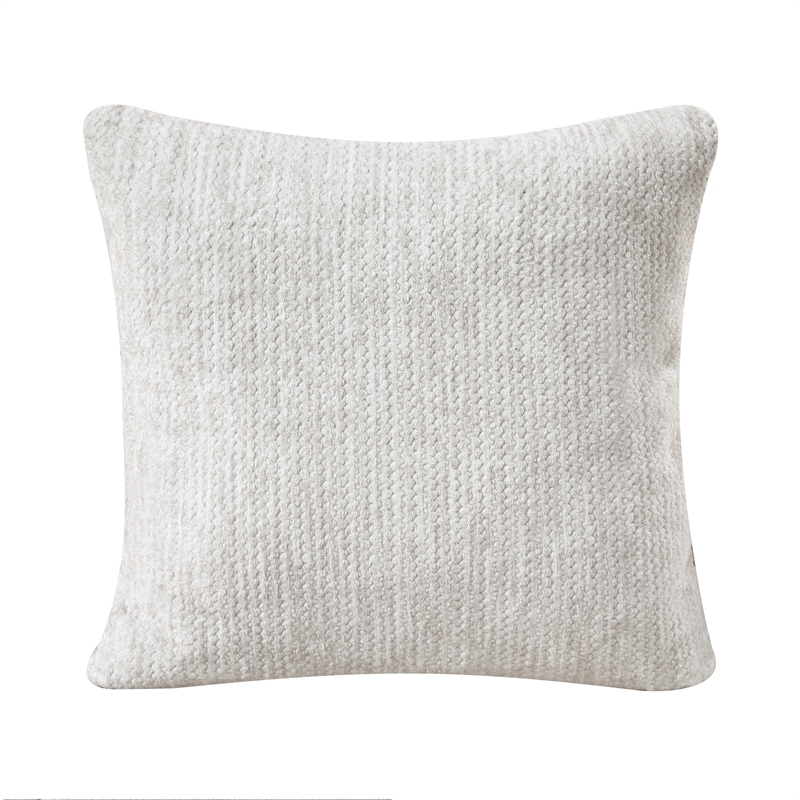 Pemberly Row Microfiber 5-Piece Modular Sectional with Pillows 300 lbs in Beige