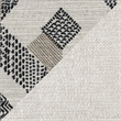 Pemberly Row Microfiber 6-Piece Modular Sectional with Chaise 300 lbs in Beige