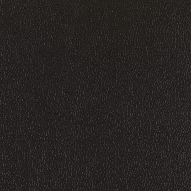 Pemberly Row 3-Piece Top Grain Leather Sectional with Nailhead Trim - Dark Brown