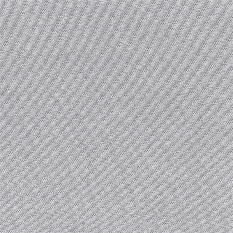 Pemberly Row Textured Fabric Daybed with Trundle and Nailhead Trim in Light Gray