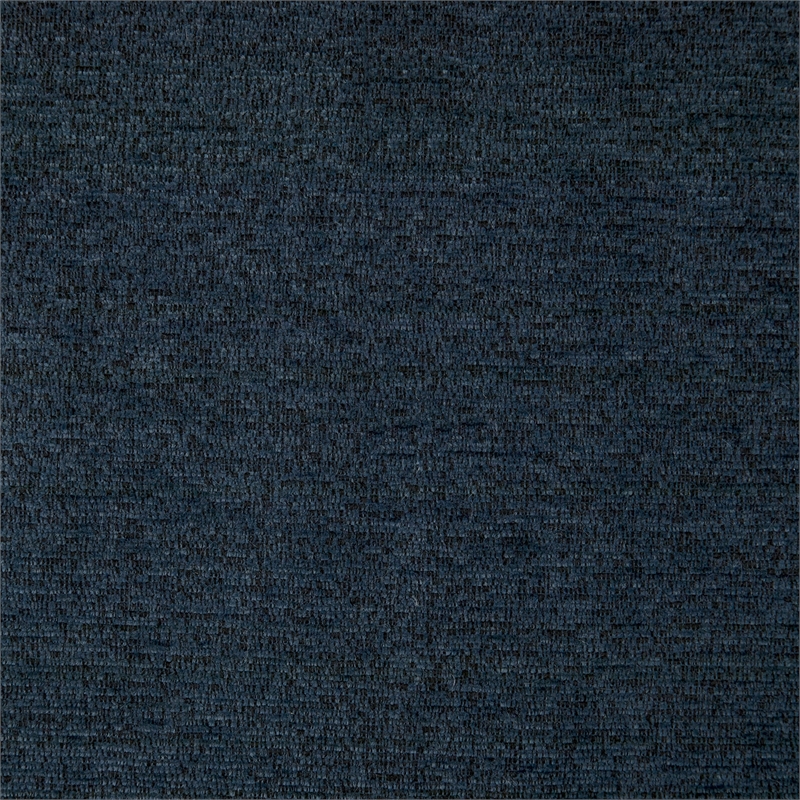 Pemberly Row Chenille Rocker Recliner with Foam over Pocket Coils in Blue