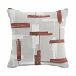 Pemberly Row Chenille 6-Piece U-Shaped Modular Sectional in Beige