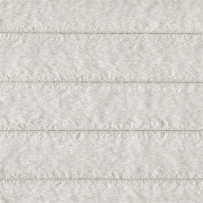 Pemberly Row Corduroy Oversized Chaise Lounge with USB Charging in Beige