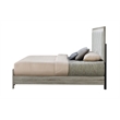 Pemberly Row Bedroom Set of King Bed and 2 Nightstands in Beige
