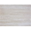 Pemberly Row Accent Table with Drawer and X-Design Frame in Beige Marble