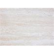 Pemberly Row Accent Table with Drawer and Gold Metal Base in Beige Marble