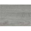 Pemberly Row C-Shaped End Table with Black Metal Base in Gray Wood Look
