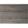 Pemberly Row Wide C-Shaped Accent Table with Handle in Dark Taupe