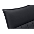 Pemberly Row Set of 2 Dining Chairs with Black Starburst Metal Legs