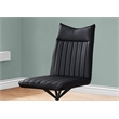 Pemberly Row Set of 2 Dining Chairs with Black Starburst Metal Legs