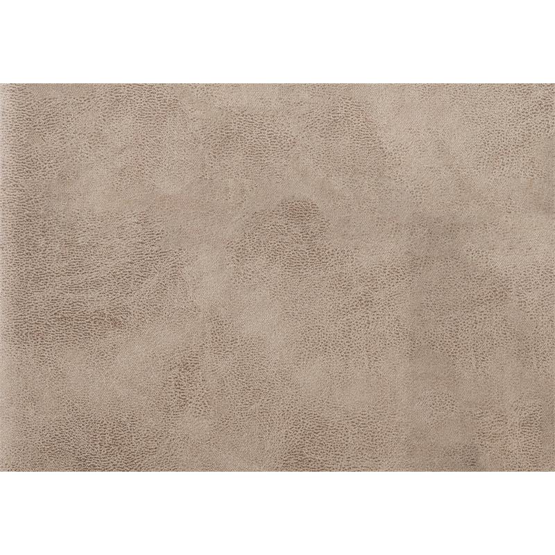 Pemberly Row Set of 2 Dining Chairs in Taupe Distressed Leather Look