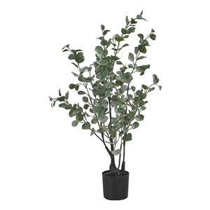 Pemberly Row 35&quot Tall Indoor Artificial Eucalyptus Tree with 270 Leaves
