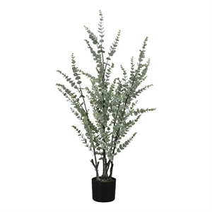 Pemberly Row 44&quot Tall Indoor Artificial Eucalyptus Tree with 1440 Leaves