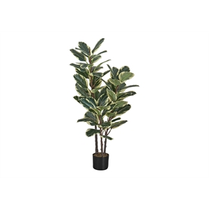 Pemberly Row 47&quot Tall Indoor Artificial Oak Tree with 11 Adjustable Leaves