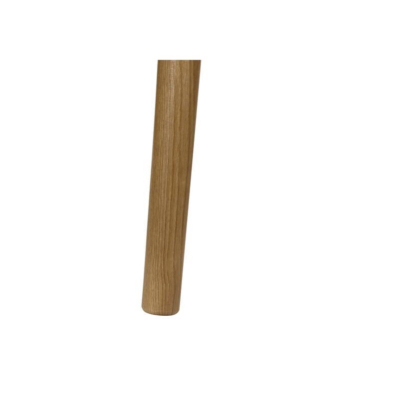 Pemberly Row 3-Piece Light Walnut Laminate Table Set with Solid Wood Legs