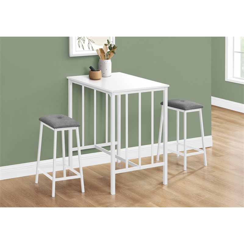 Pemberly Row 3-Piece Counter Height Dining Set with 36