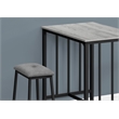 Pemberly Row 3-Piece Counter Height Dining Set with 36