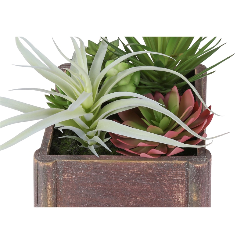 Pemberly Row Set of 2 Artificial Succulents 10