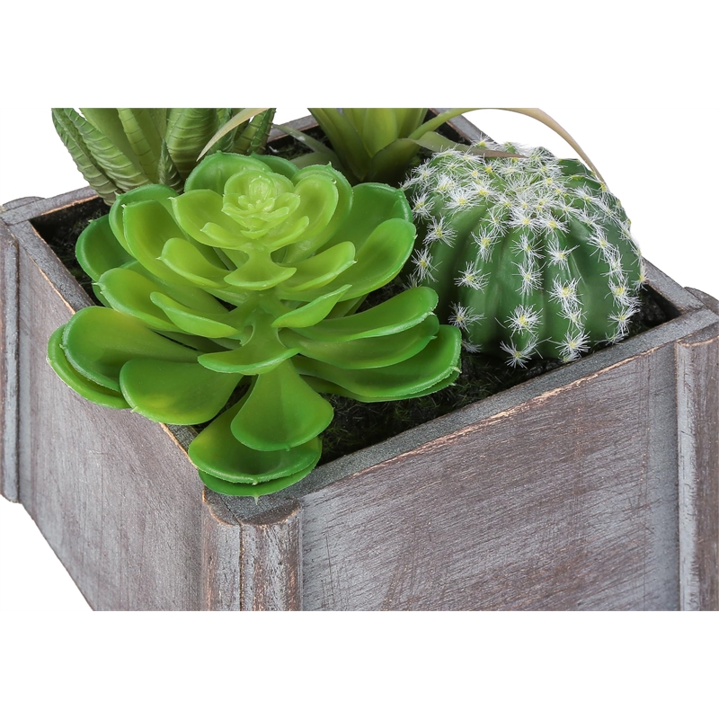 Pemberly Row Set of 2 Artificial Succulents 8