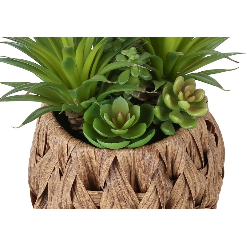 Pemberly Row Set of 2 Artificial Succulents 9