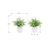 Pemberly Row Set of 2 Artificial Eucalyptus Plants 16