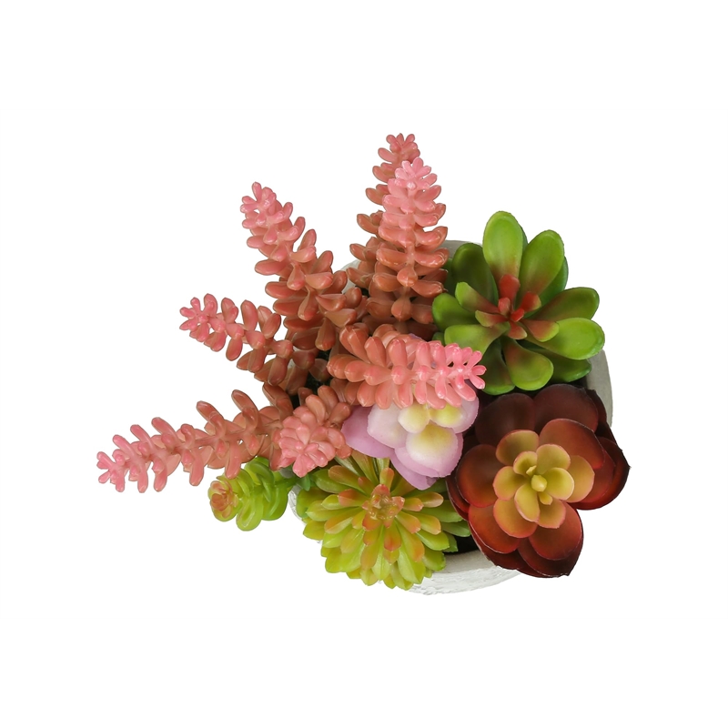Pemberly Row Set of 2 Artificial Succulents 9