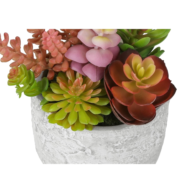 Pemberly Row Set of 2 Artificial Succulents 9