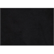 Pemberly Row Set of 2 Tufted Dining Chairs in Black Suede-Look Upholstery
