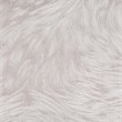 Pemberly Row 18x18 Velvet Feathered Pattern Accent Throw Pillow in Light Taupe