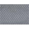 Pemberly Row 18x18 Diamond Velvet Accent Throw Pillow in Silver
