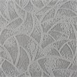 Pemberly Row 18x18 Floral Velvet Accent Throw Pillow in Light Gray