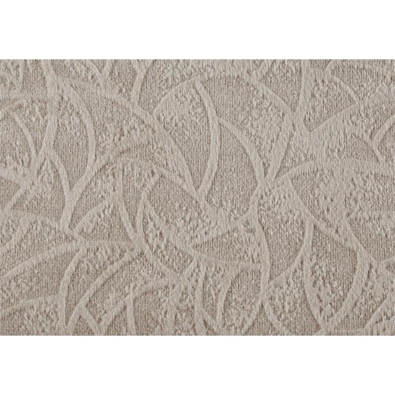 Pemberly Row 18x18 Floral Velvet Accent Throw Pillow in Taupe