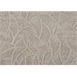 Pemberly Row 18x18 Floral Velvet Accent Throw Pillow in Taupe