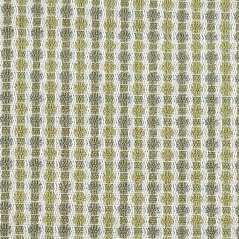 Pemberly Row Woven Dot Pattern Accent Throw Pillow Set of 2 in Green