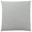Pemberly Row 18x18 Woven Dot Accent Throw Pillow in Light Blue and Gray