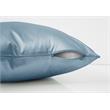 Pemberly Row 18x18 Satin Accent Throw Pillow Set of 2 in Pale Blue