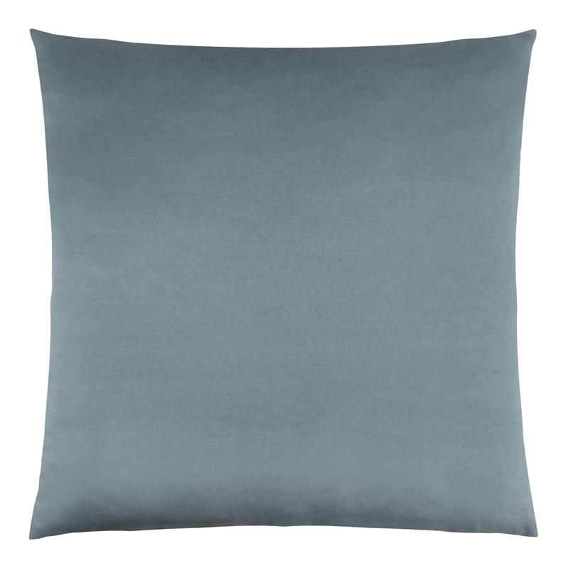 Pemberly Row 18x18 Satin Accent Throw Pillow in Pale Blue Polyester