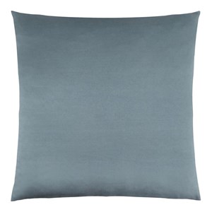 Pemberly Row 18x18 Satin Accent Throw Pillow in Pale Blue Polyester