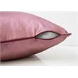Pemberly Row 18x18 Satin Accent Throw Pillow in Pink Polyester