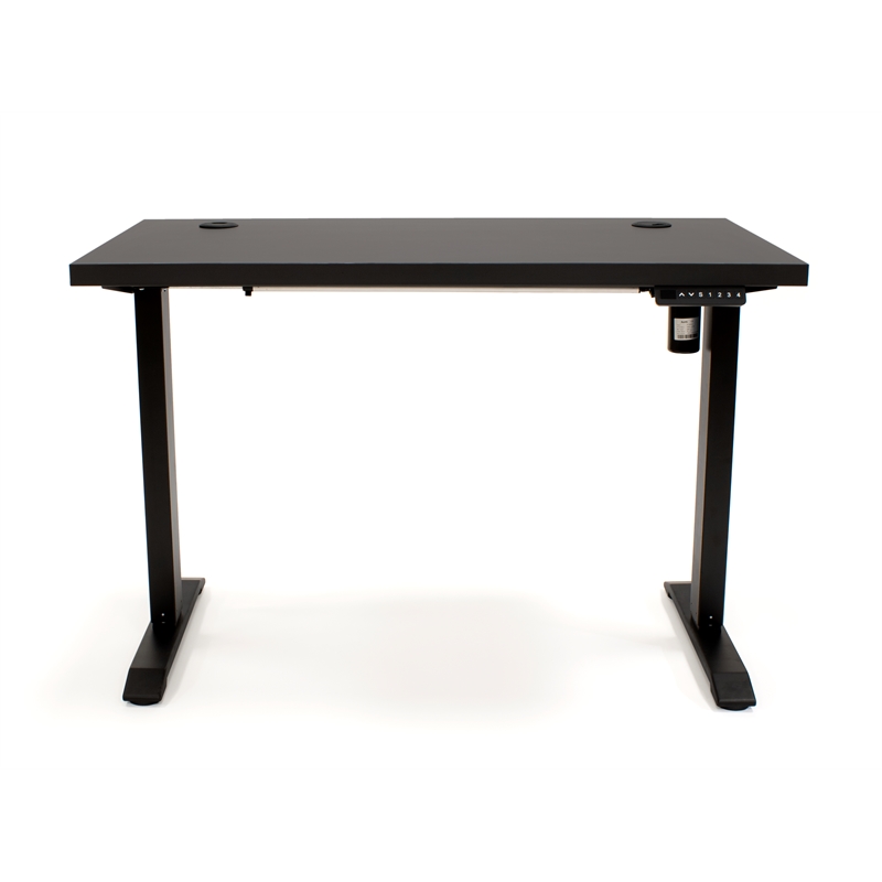 Pemberly Row Electric Height Adjustable Sit-Stand Desk with Programmable Presets