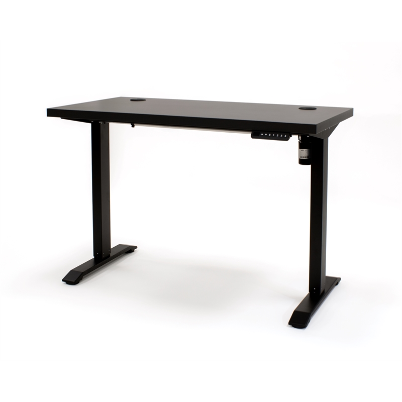 Pemberly Row Electric Height Adjustable Sit-Stand Desk with Programmable Presets