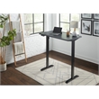 Pemberly Row Electric Height Adjustable Sit-Stand Desk with Programmable Presets