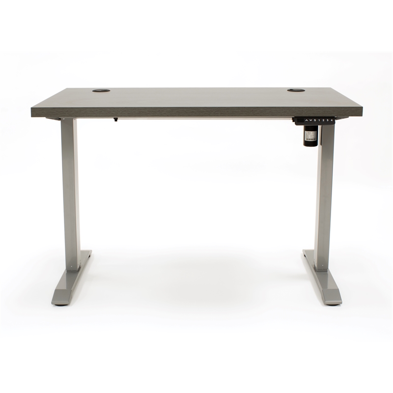 Pemberly Row Electric Height Adjustable Sit-Stand Desk with Programmable Presets